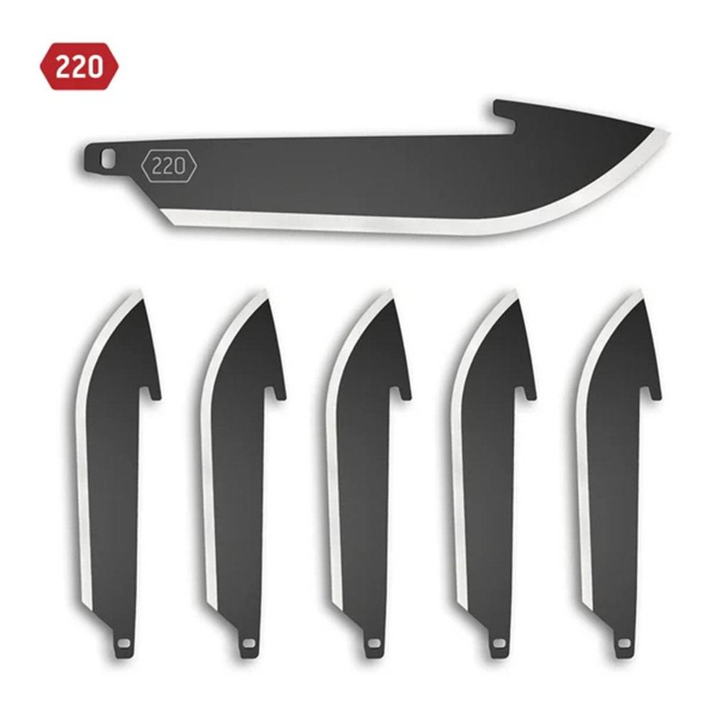Outdoor Edge 2.2in Drop Point Blade Pack Black view 2