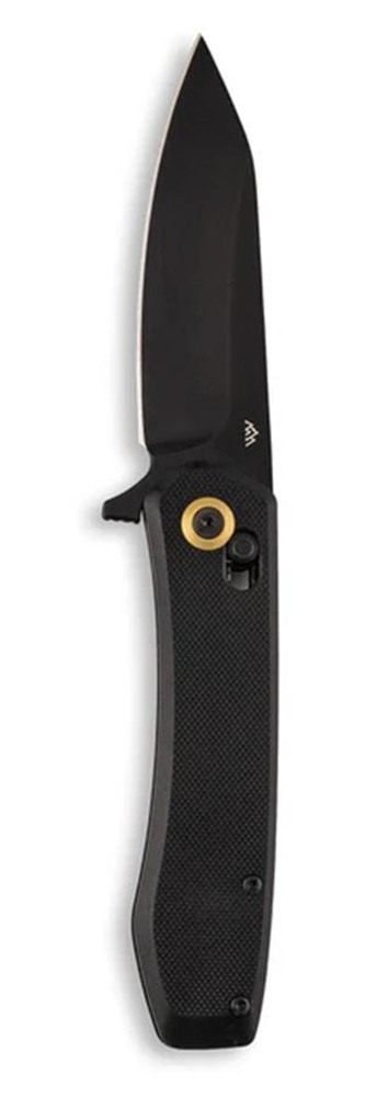Outdoor Edge SL1C Sentinel 3.15in Folding Drop Point Plain Black Oxide 8 Cr view 5