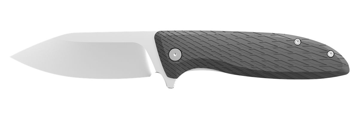 Outdoor Edge BR1C Brutus 3.30in Folding Sheepsfoot Plain 4 Cr14 MoV Blade G