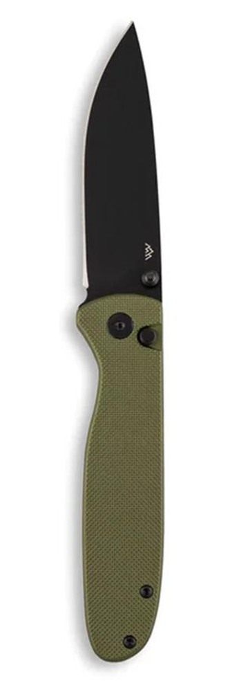 Outdoor Edge DK1C Dirk 3.25in Folding Drop Point Plain Black Oxide 8 Cr13 M view 5