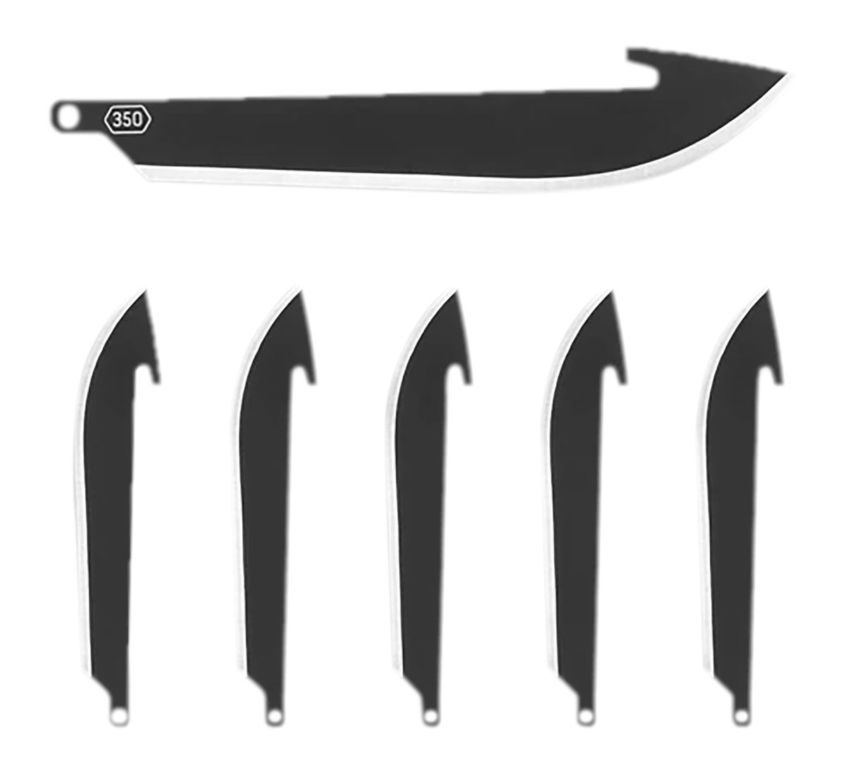 Outdoor Edge RR35K6C 3.50in Drop Point Plain 420J2 SS Blade 6