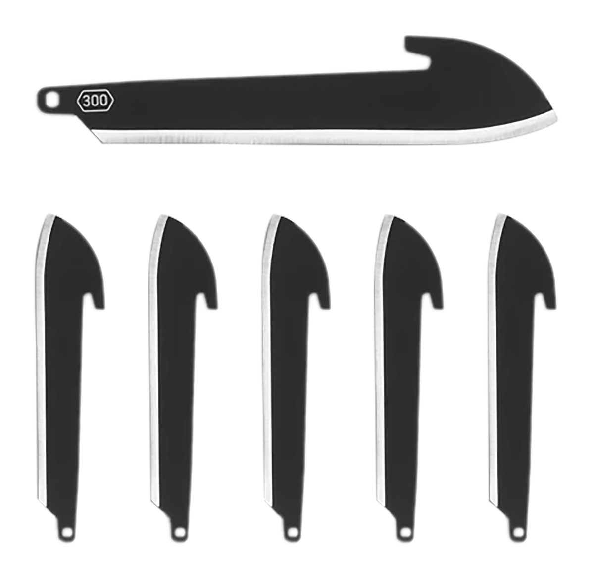 Outdoor Edge RRSF30K6C 3in Sheepsfoot Plain Black Oxide 420J2 SS Blade 6