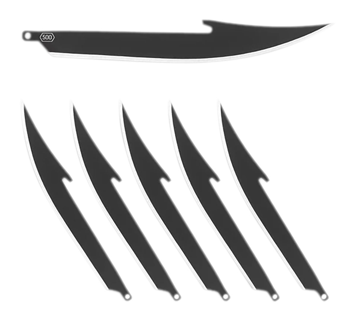 Outdoor Edge RR50K6C 5in Boning/Fillet Plain 420J2 SS Blade 6