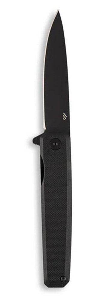 Outdoor Edge PL2C Peleus 3.10in Folding Clip Point Plain Black Oxide 8 Cr13 view 5