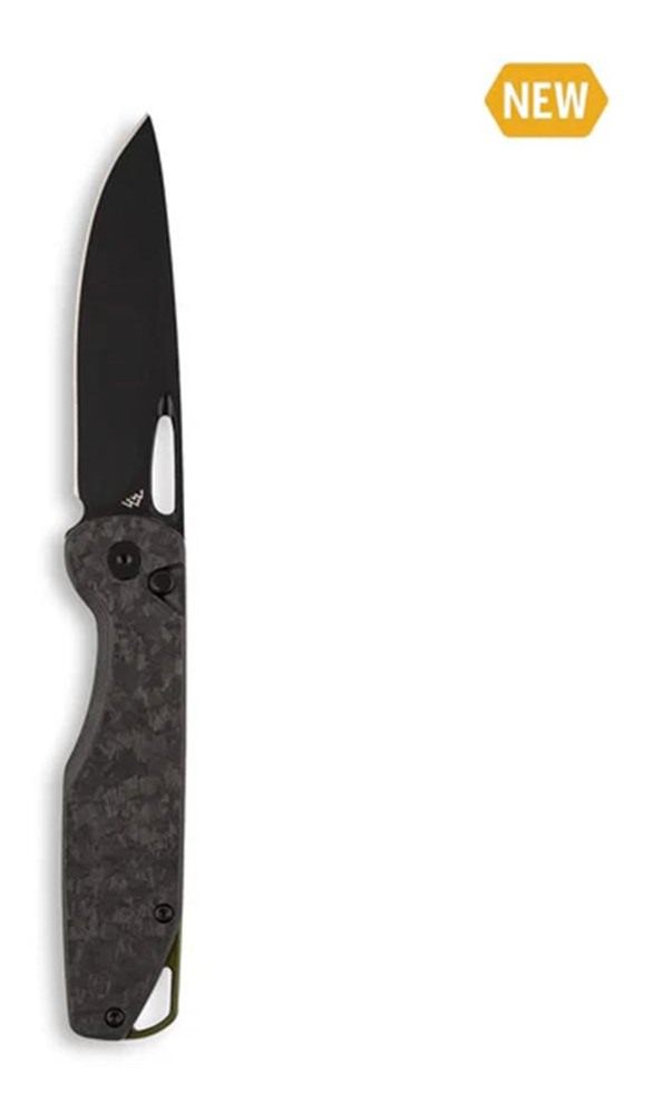 Outdoor Edge KN1C Kaytan 3.30in Drop Point Plain Black Oxide 8 Cr13 MoV SS view 6
