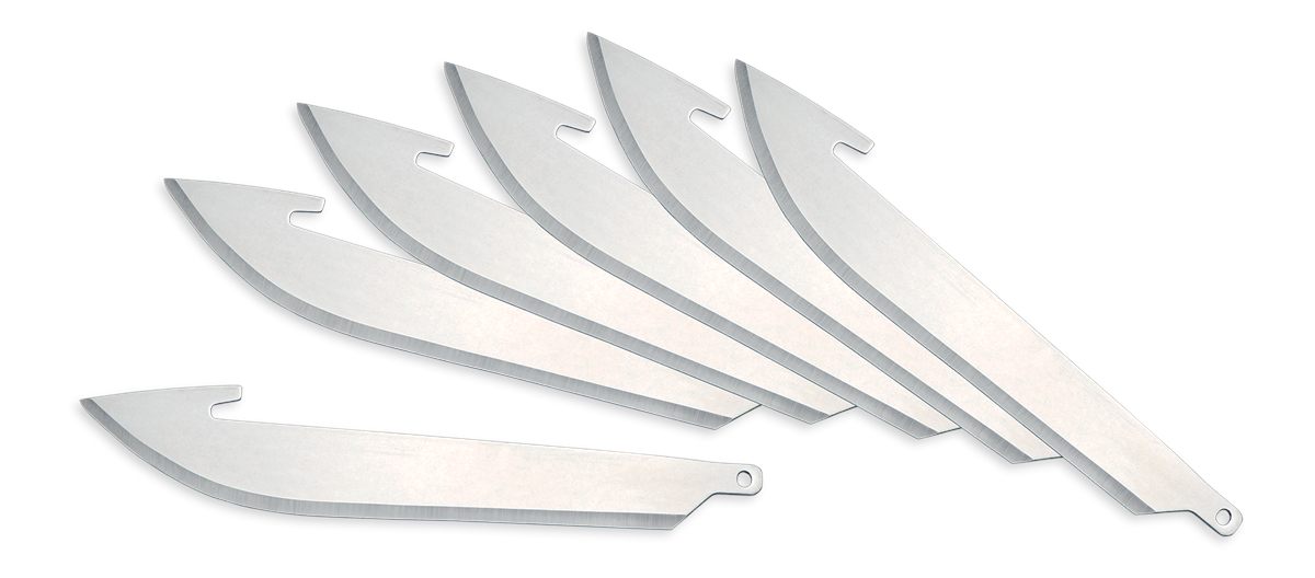Outdoor Edge RR306 Replacement Blades RazorLite Drop Point 3in 420J2 Stainl
