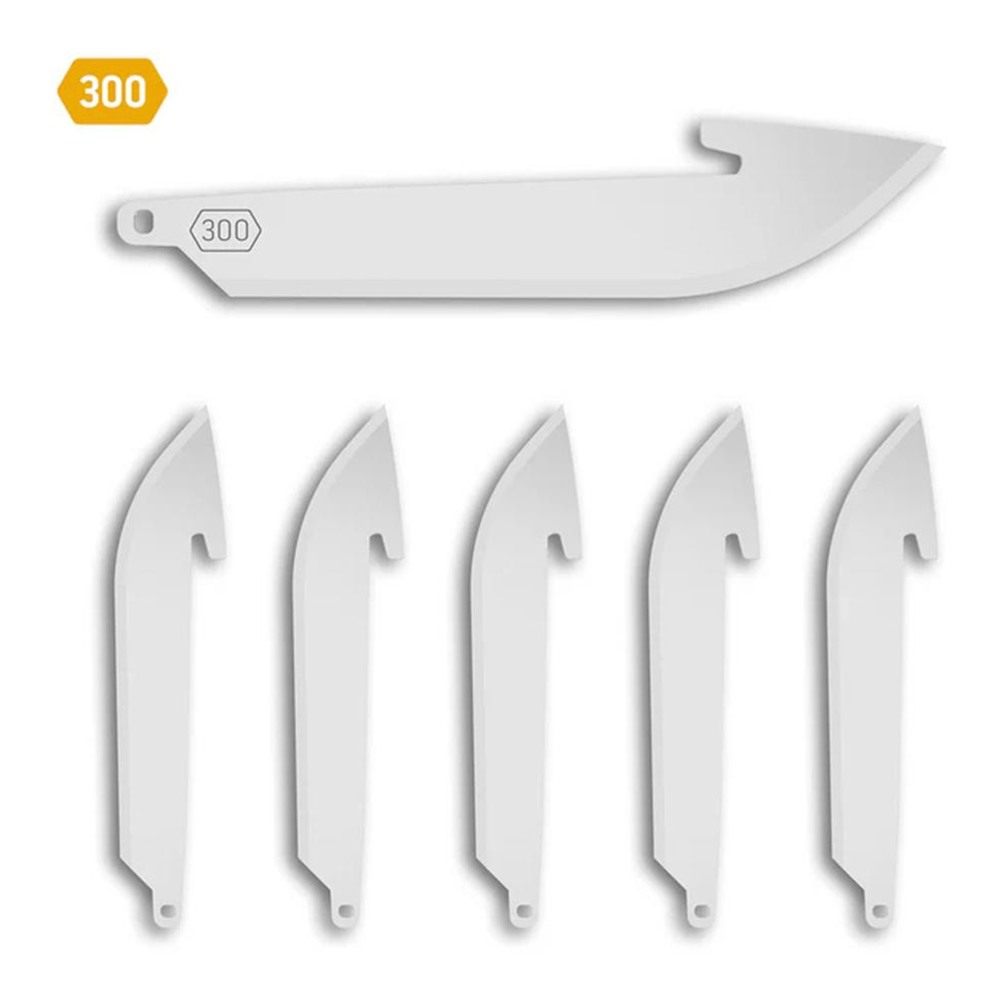 Outdoor Edge RR306 Replacement Blades RazorLite Drop Point 3in 420J2 Stainl view 4