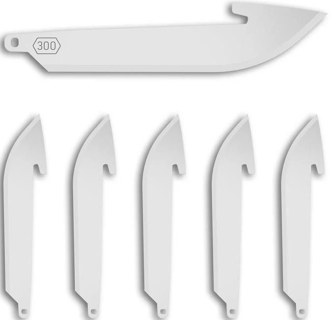 Outdoor Edge RR306 Replacement Blades RazorLite Drop Point 3in 420J2 Stainl view 6