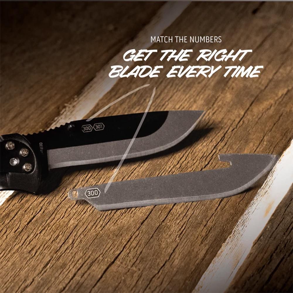 Outdoor Edge Cutlery RazorEDC Lite Replaceable Blade Folding Knife 3in Drop