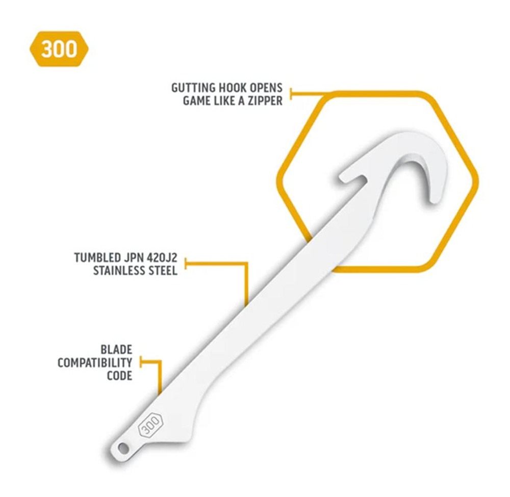Outdoor Edge 3.0'' Gutting Blade Pack 4/ct view 3