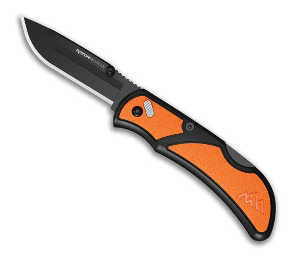 Outdoor Edge RCB252C RazorLite EDC 2.50in Plain Black Oxide 420J2 SS Blade view 4