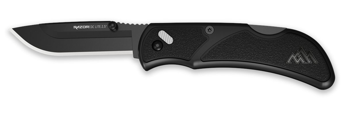Outdoor Edge RazorEDC Lite Replaceable Blade Folding Knife 2-1/2in Drop Poi