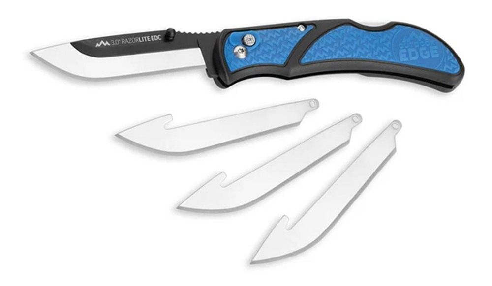 Outdoor Edge Cutlery RazorEDC Lite Replaceable Blade Folding Knife 3in Drop view 6