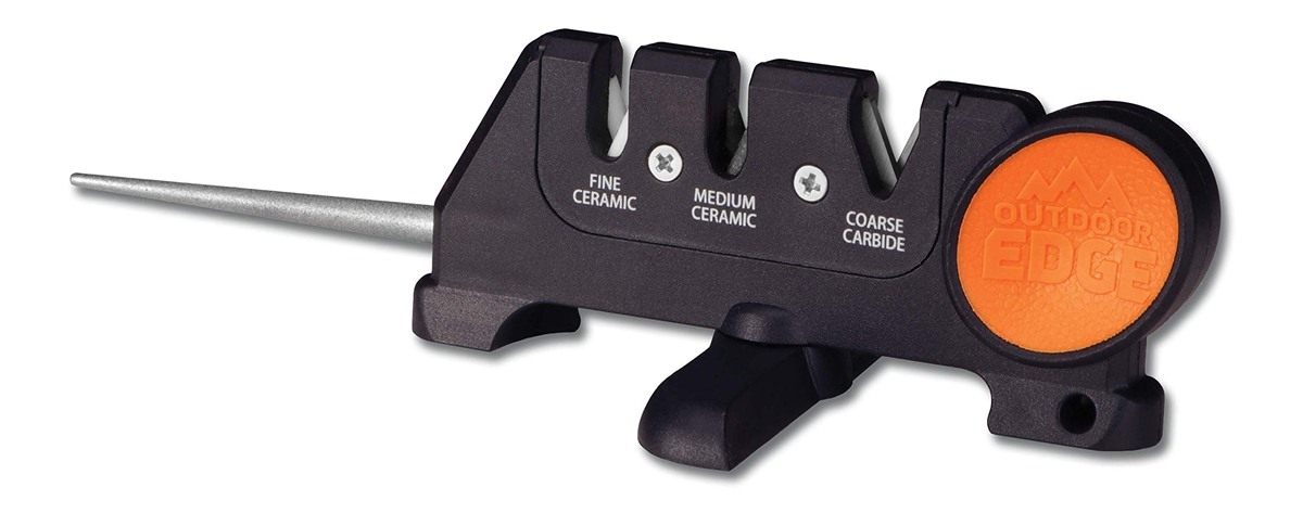Outdoor Edge Pro, Pocket Sized 4-Stage Carbide/Ceramic/Diamond Abrasive Kni