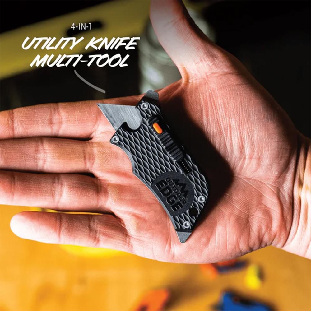 Outdoor Edge Slidewinder 4-in-1 Retracting Utility Knife Blue