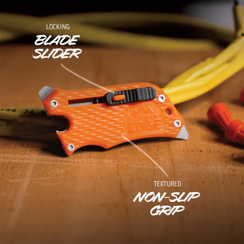 Outdoor Edge Slidewinder 4-in-1 Retracting Utility Knife Blue view 5
