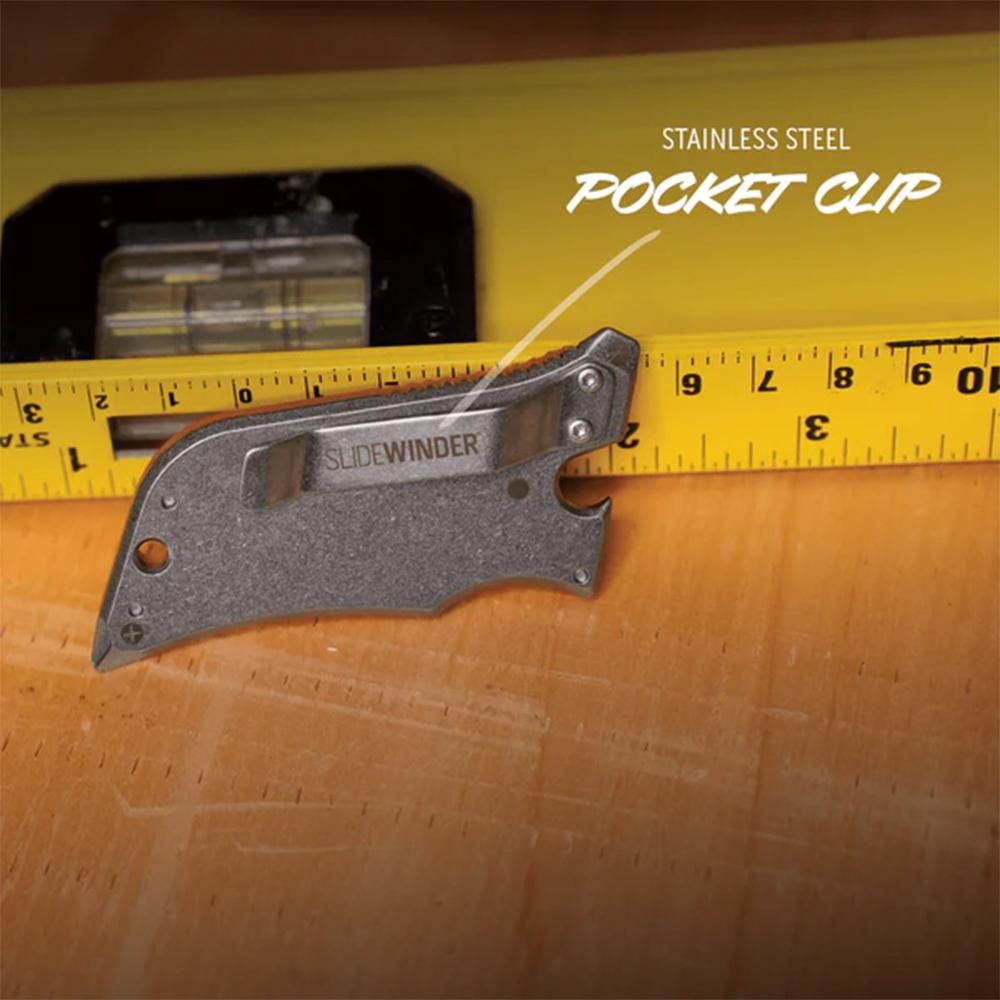 Outdoor Edge Slidewinder 4-in-1 Retracting Utility Knife Blue view 6