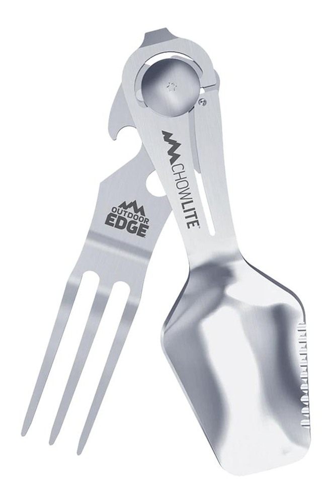 Outdoor Edge Chowlite - Mealtime Multitool with Folding/Locking Fork, Spoon view 4