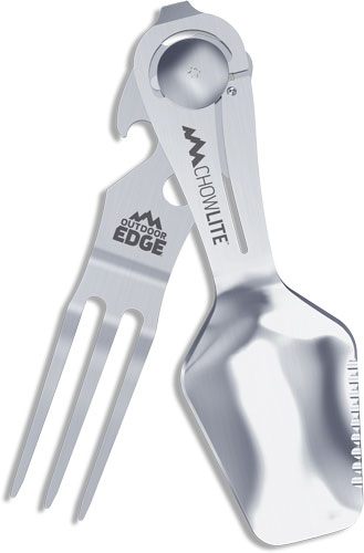 Outdoor Edge Chowlite - Mealtime Multitool with Folding/Locking Fork, Spoon view 5