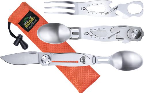 Outdoor Edge Chowlite - Mealtime Multitool with Folding/Locking Fork, Spoon view 6