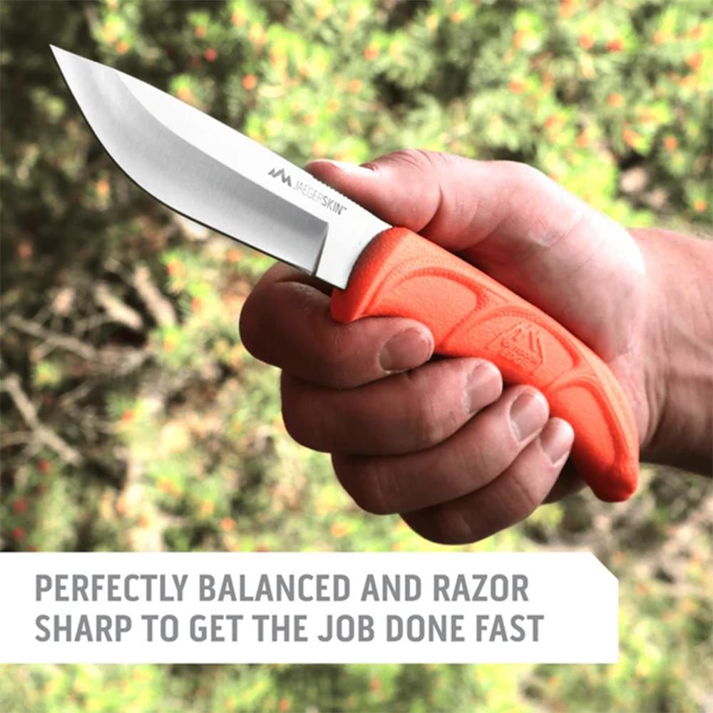 OUTDOOR EDGE JAEGER-PAIR SKINNING/GUTTING KNIFE COMBO