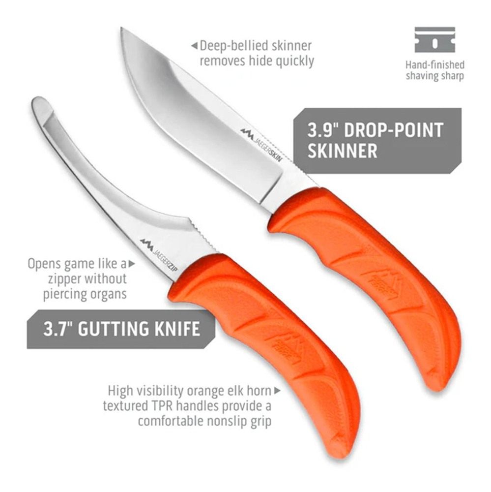 OUTDOOR EDGE JAEGER-PAIR SKINNING/GUTTING KNIFE COMBO view 4