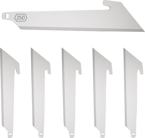 Outdoor Edge 2-1/2in Utility Blade Pack Stainless 6/ct view 4