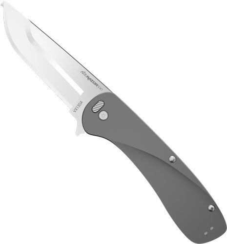Outdoor Edge Razor VX1 (Gray) 3in Replacable Blade Spring Assist EDC Knife view 5