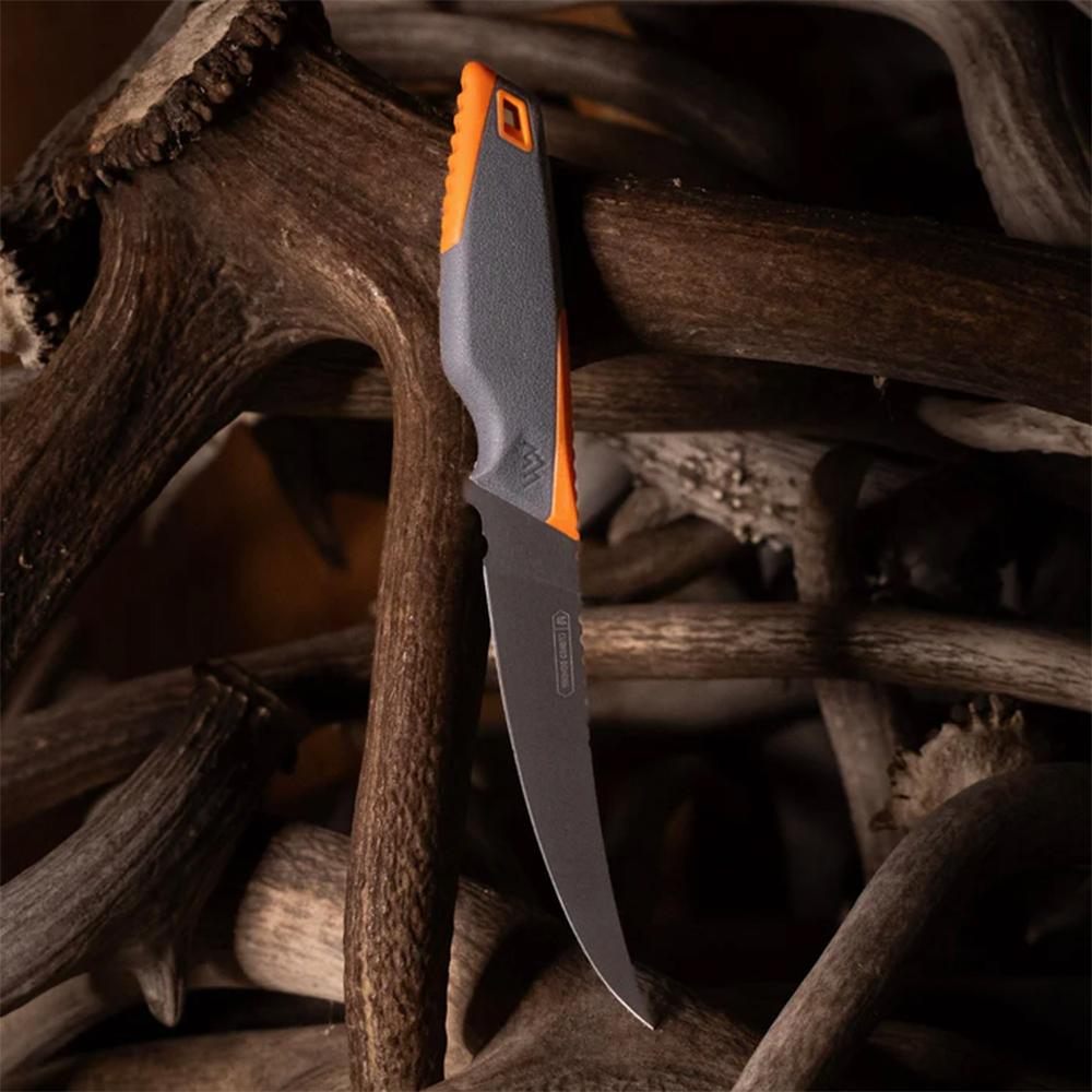 Outdoor Edge VNTXBKC Vantex 5in Boning Plain Titanium-Coated 7 Cr17 MoV SS view 2