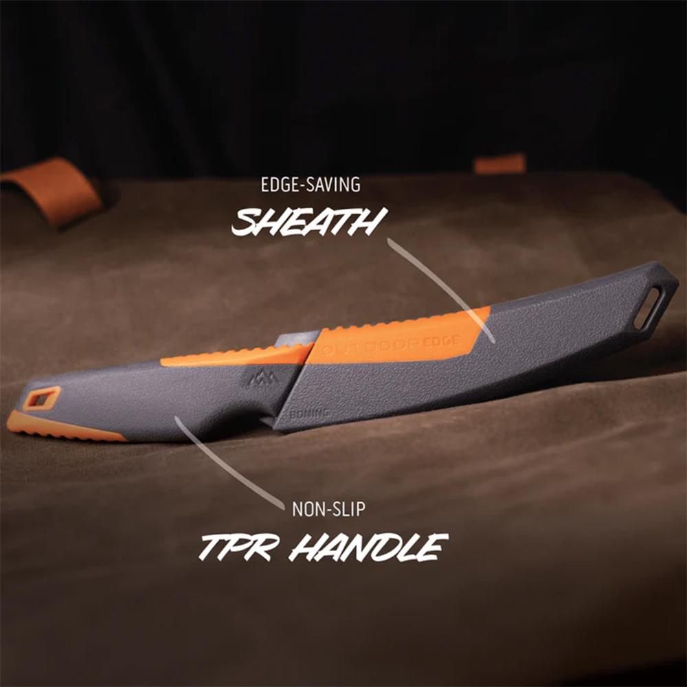 Outdoor Edge VNTXBKC Vantex 5in Boning Plain Titanium-Coated 7 Cr17 MoV SS view 4