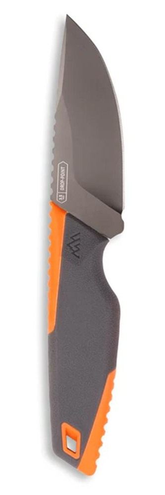 Outdoor Edge VNTXDPC Vantex 4in Drop Point Plain 7 Cr17 MoV SS Blade Glass view 5