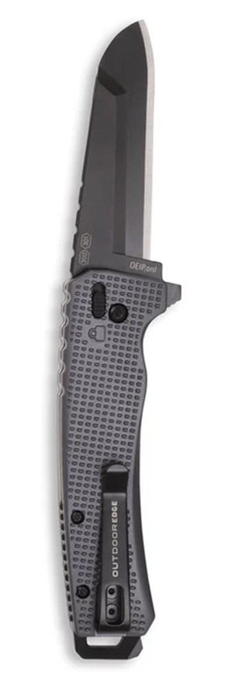 Outdoor Edge Razor XD3 (Charcoal Alum)3in Replacable Blade Heavy Duty EDC K view 6