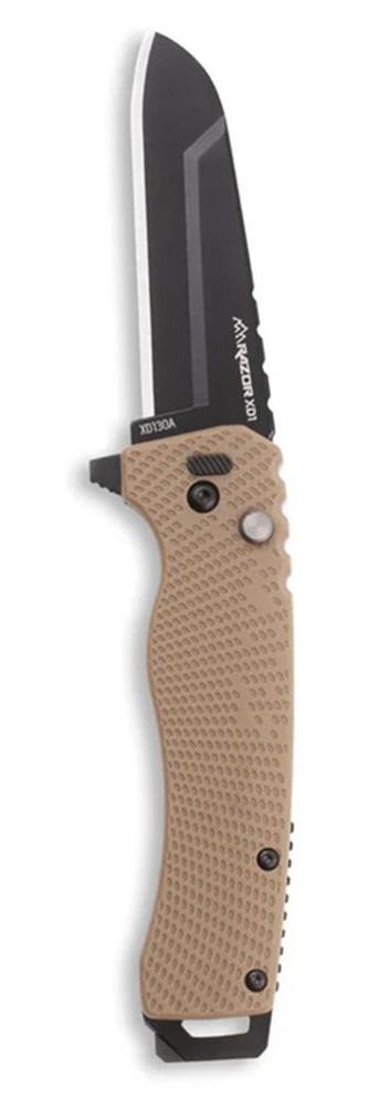 Outdoor Edge XD130AC Razor 3in Folding Sheepsfoot/Utility Plain 420J2 SS Bl view 7