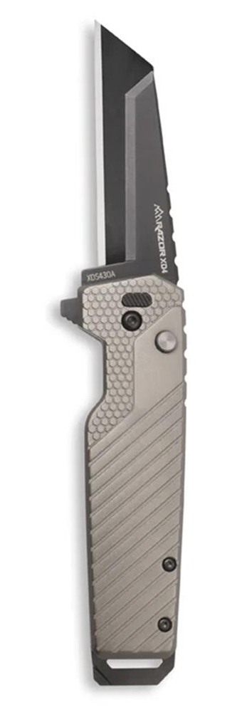 Outdoor Edge Razor XD4 (Green Alum) 3in Replacable Blade Heavy Duty EDC Kni view 6