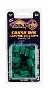 Harvester Muzzleloading 50 Cal. Crush Rib Sabots Fit 44 Bullets 50/pk