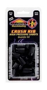 Harvester Muzzleloader 50 Cal. Crush Rib Sabots Fit 45 Bullets 50/pk