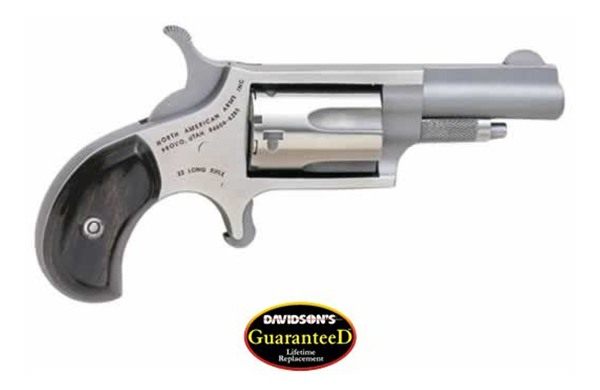 North American Arms 22LLR Mini-Revolver 22 LR 5 Shot 1.63in Stainless Steel view 2