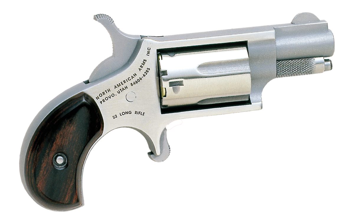 North American Arms 22LR Mini-Revolver CA Compliant 22 LR 5 Shot 1.13in Sta