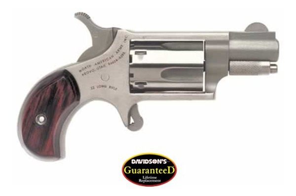 North American Arms 22LR Mini-Revolver CA Compliant 22 LR 5 Shot 1.13in Sta view 2