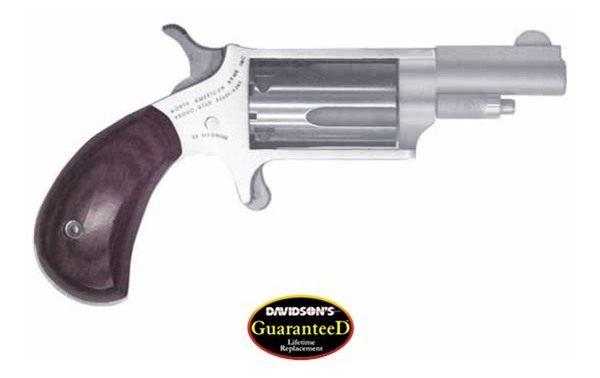 North American Arms 22MC Mini-Revolver 22 LR/22 WMR 5 Shot 1.63in Stainless view 3