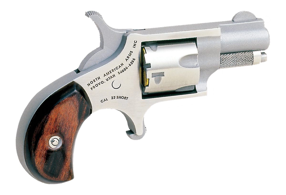 North American Arms 22S Mini-Revolver 22 Short 5rd 1.13in Barrel, Overall S