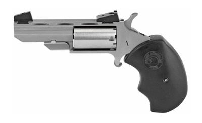 North American Arms NAA Black Widow Combo 2in AS 22LR/22WMR S/S Rubber