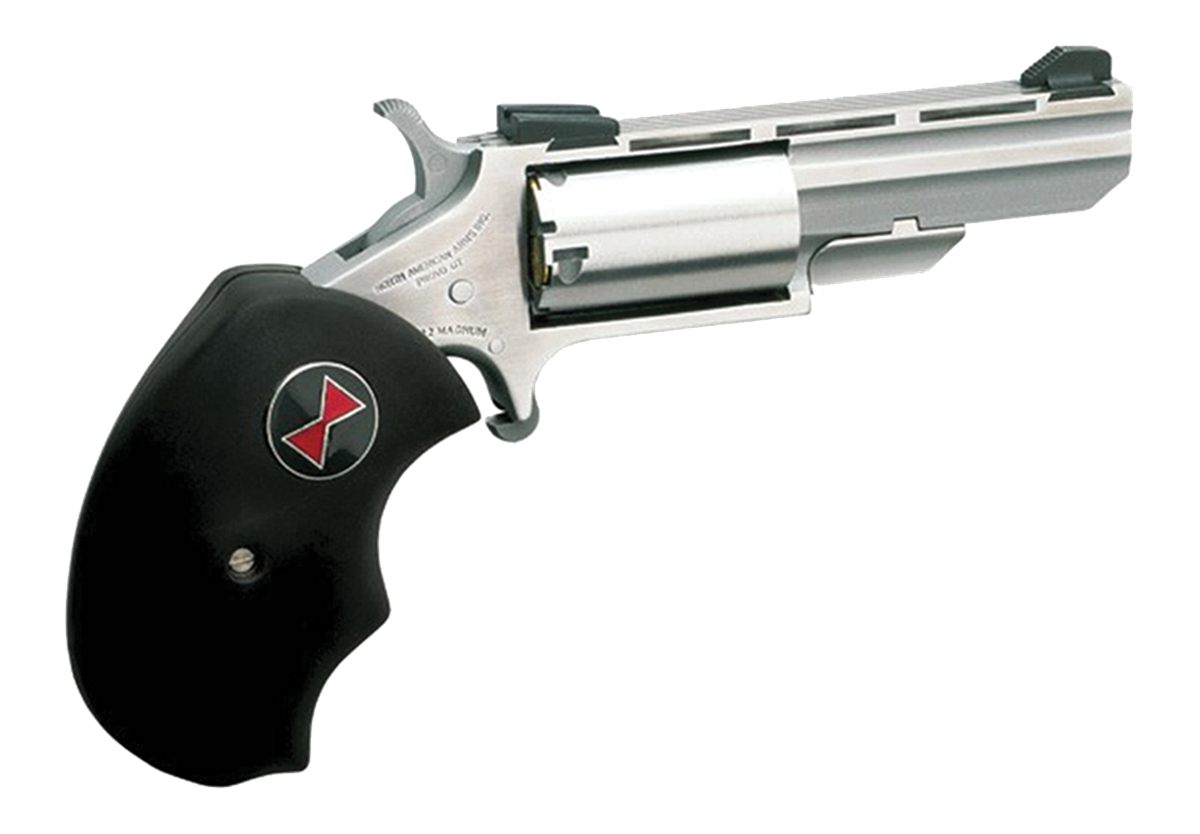 North American Arms BWM Black Widow 22 WMR 5 Shot 2in Stainless Steel Vent