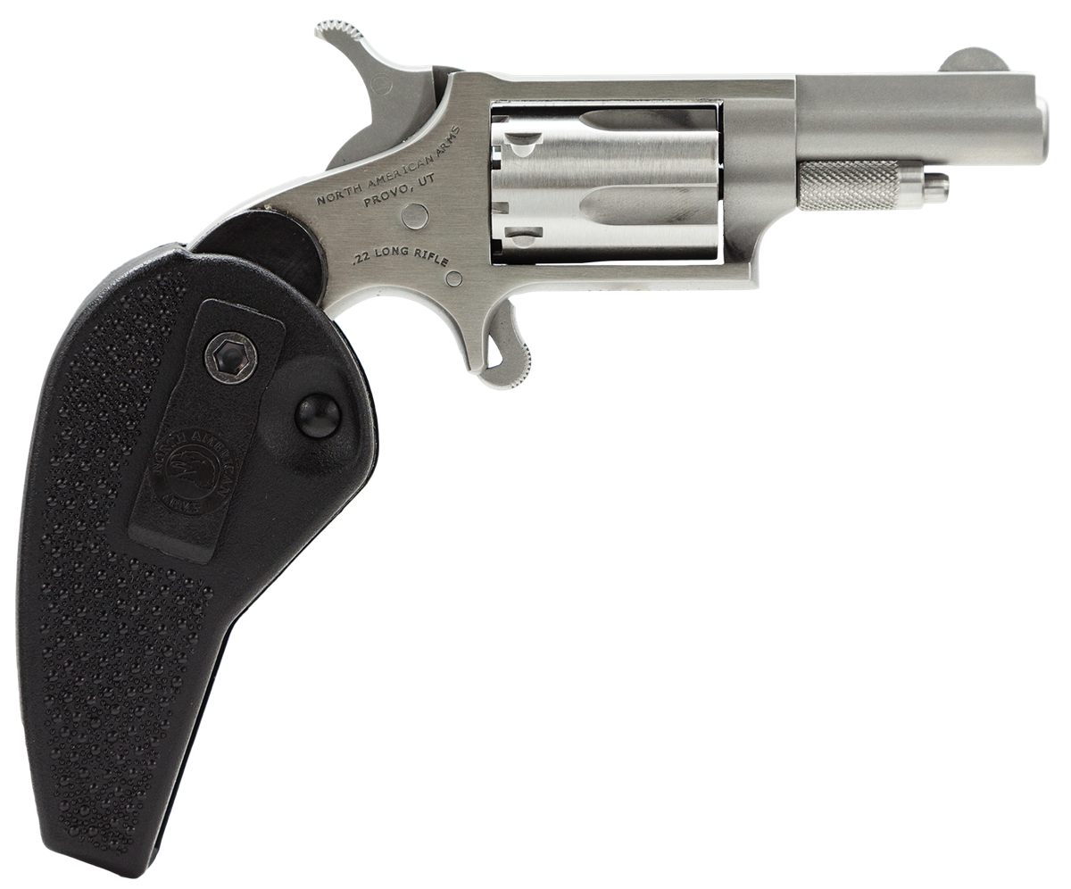 North American Arms 22LLRHG Mini-Revolver 22 LR 5 Shot 1.63in Barrel, Overa