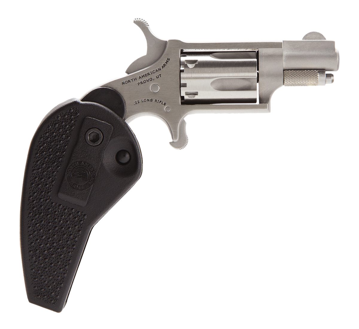 North American Arms 22LRHG Mini-Revolver 22 LR 5 Shot 1.13in Stainless Barr