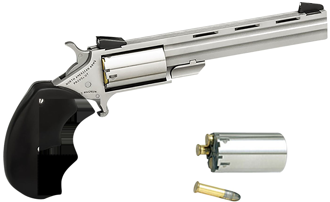 North American Arms MMC Mini-Master CA Compliant 22 LR WMR 5 Shot 4in Stain