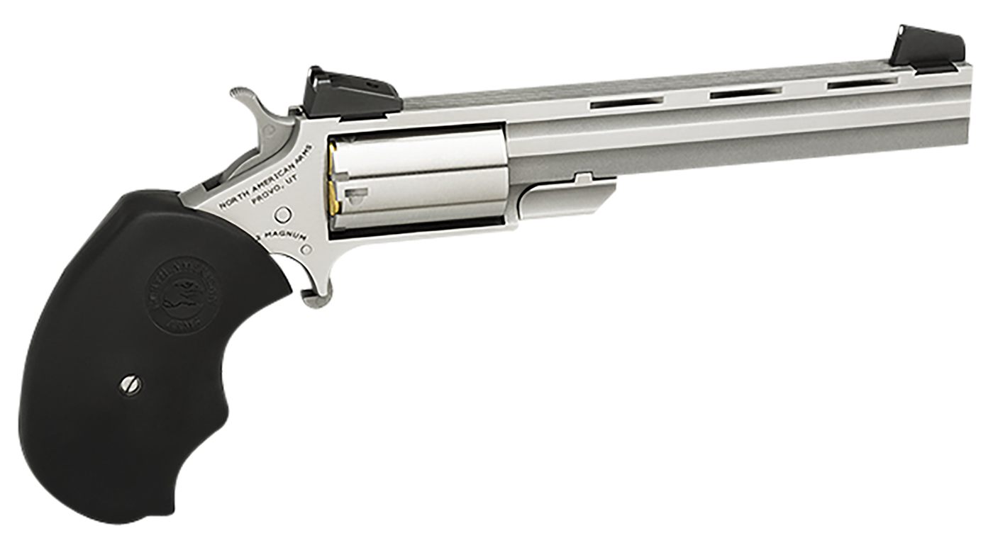 North American Arms MMTL Mini-Master CA Compliant 22 LR 5 Shot 4in Stainles