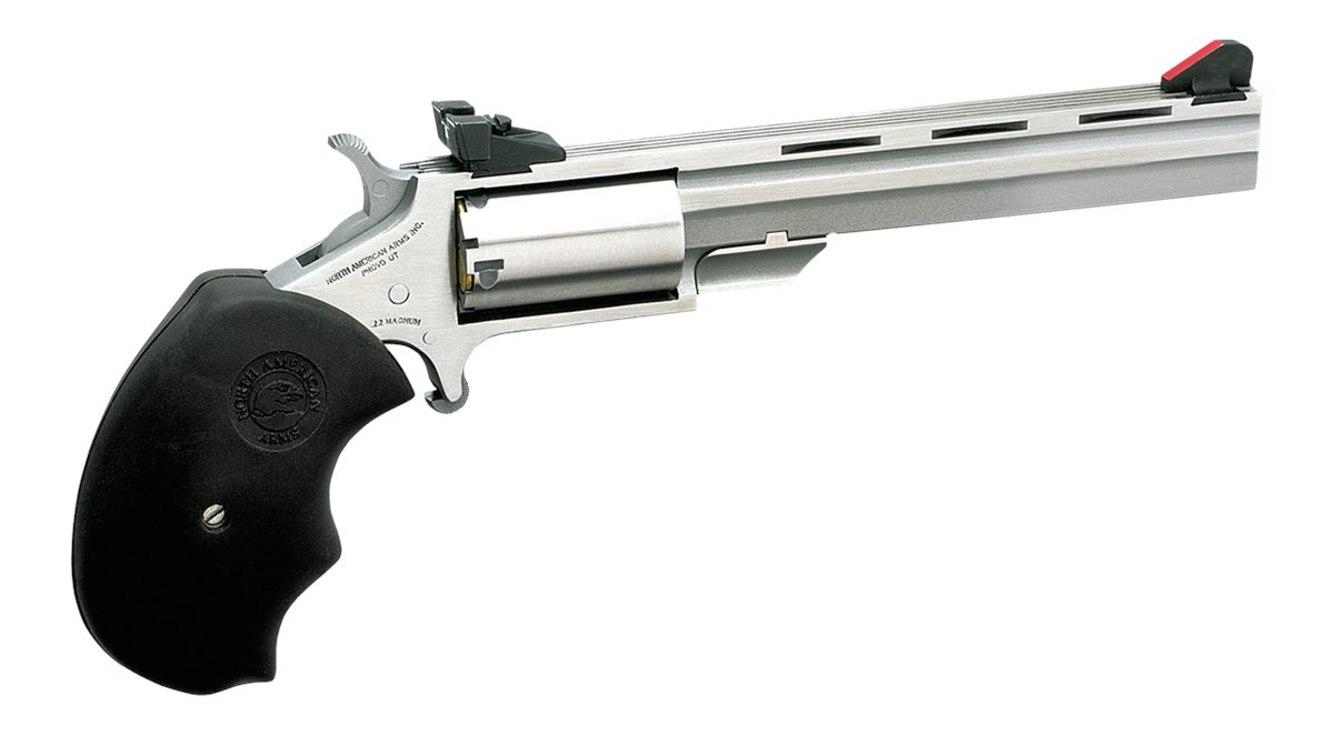 North American Arms MMTM Mini-Master CA Compliant 22 WMR 5 Shot 4in Stainle