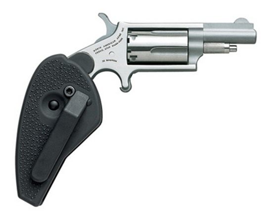 North American Arms 22MSHG Mini-Revolver Compact 22 WMR 5 Shot 1.13in Stain view 2