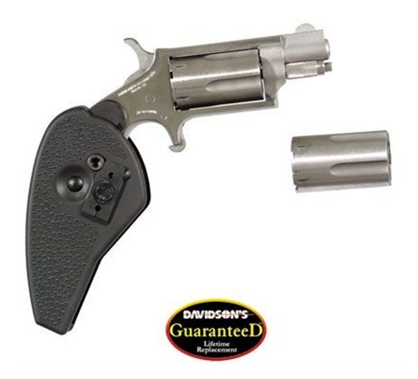 North American Arms 22MSCHG Mini-Revolver 22 LR/22 WMR 5 Shot 1.13in Stainl view 4